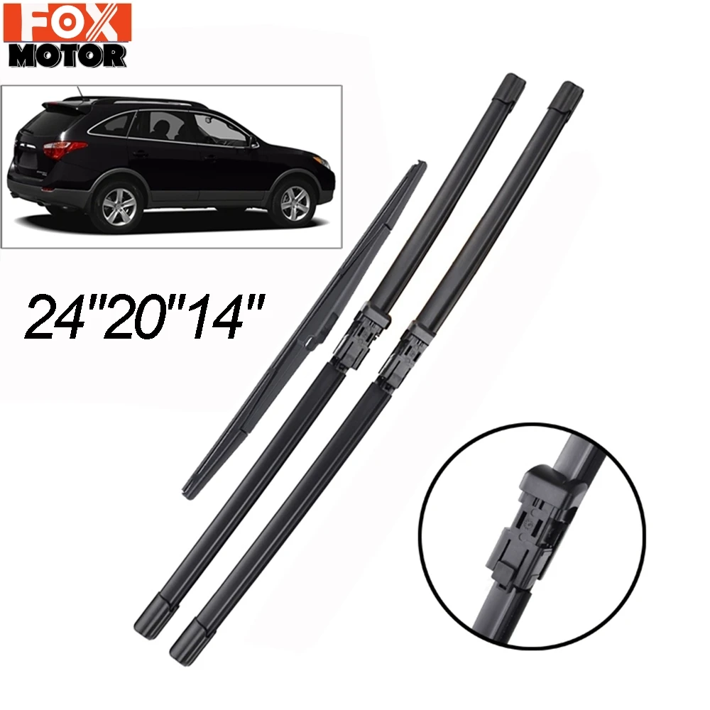 Misima спереди и сзади стеклоочистителей Набор для Hyundai Veracruz IX55 24 &quot20&quot 14 &quot2012 2011 2010
