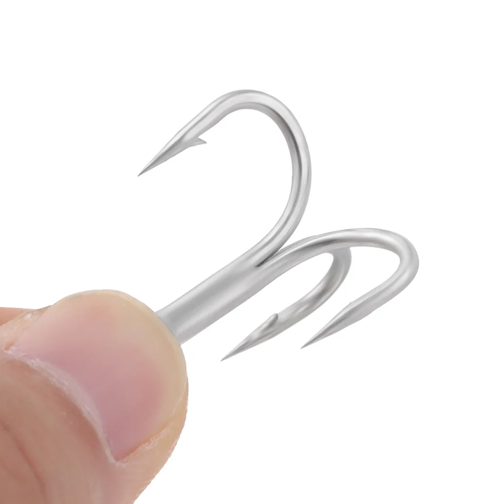 5 шт./компл. острые тройные Якорные крючки крючок для морской рыбалки Крючки