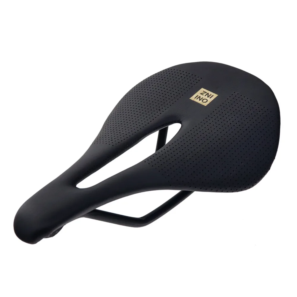 

New Bicycle Carbon+Leather Saddle Bike Seat Carbon fiber Saddle Black Road MTB Bike / Steel Saddle Rail Bicyle Cycling