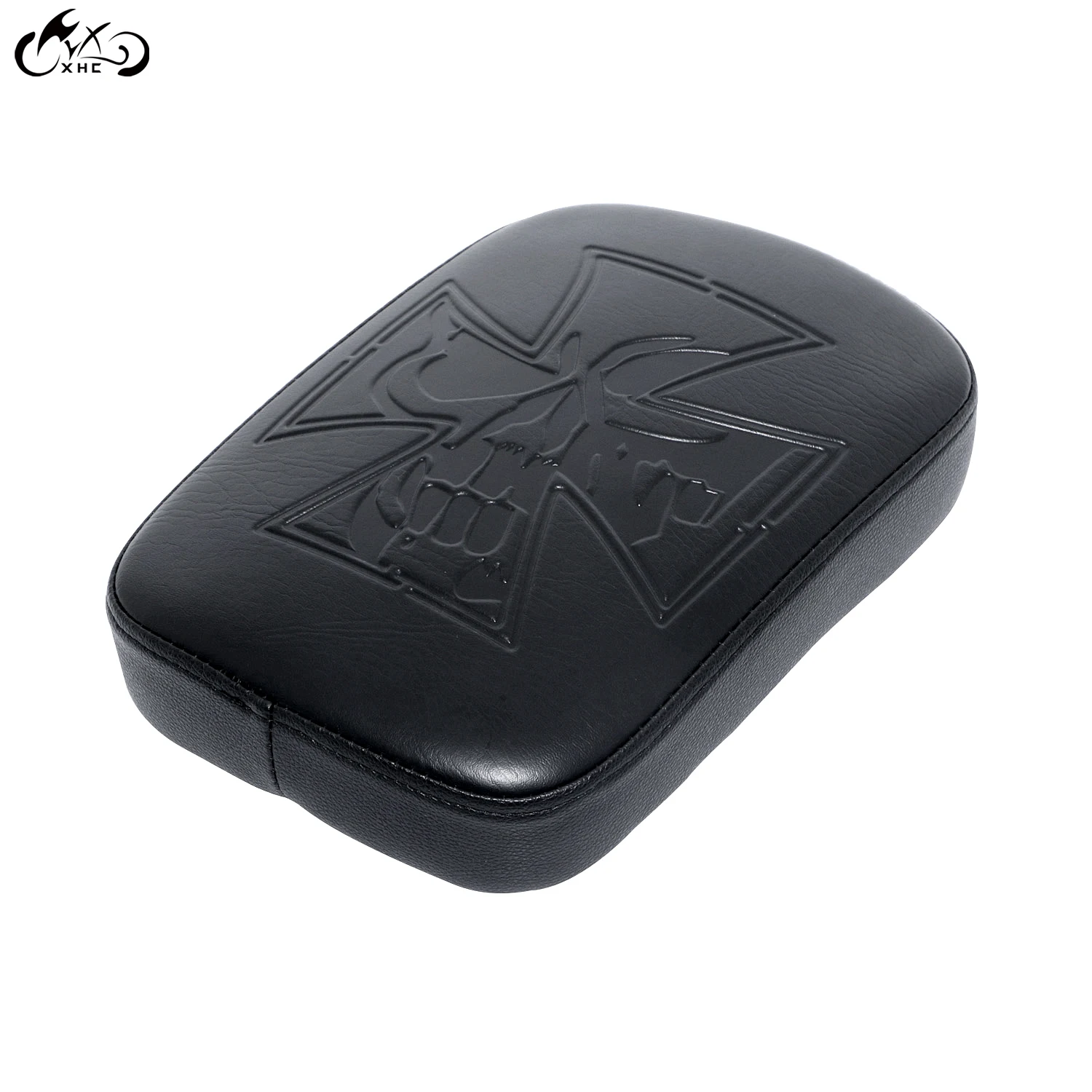 Мотоцикл крест Pillion Прямоугольная подушка сиденья 8 присоска Solo заднее сиденье