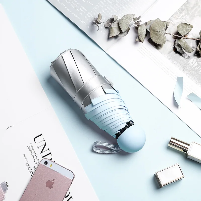 

Складной зонт HUIJI 8 ребер розовый