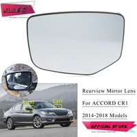 zuk auto heated outer rearview side mirror lens glass for honda accord 2014 2015 2016 2017 2018 76253 t2f r01 76203 t2f r01