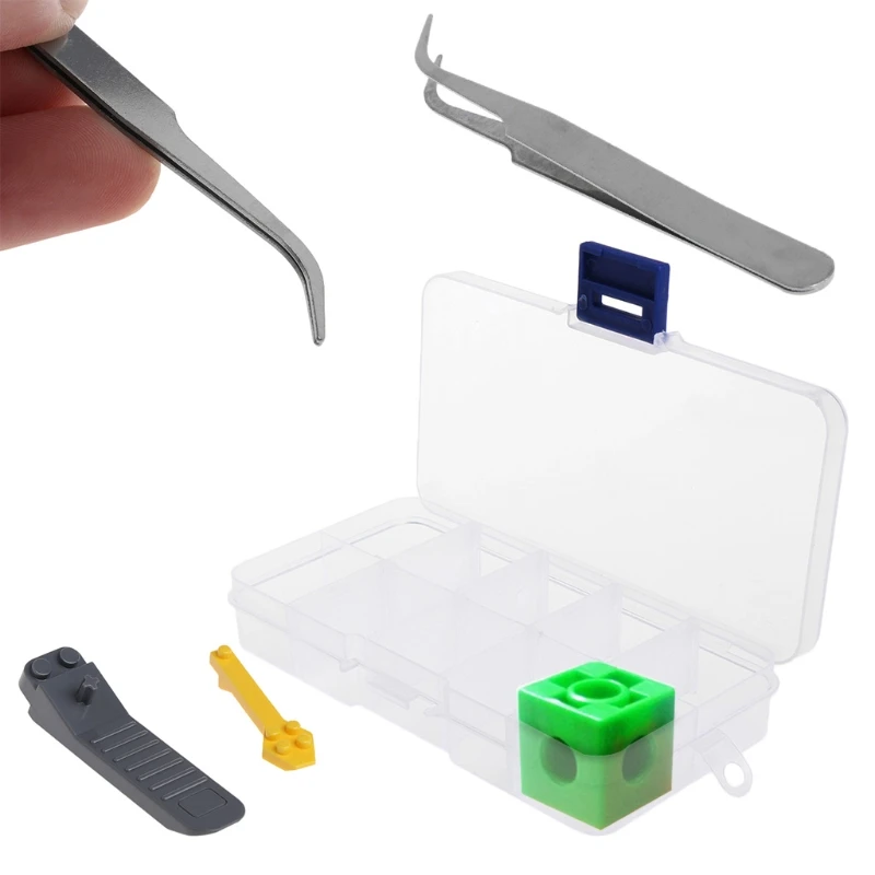Ящик для хранения пинцетов Вспомогательные аксессуары мини нано алмазные