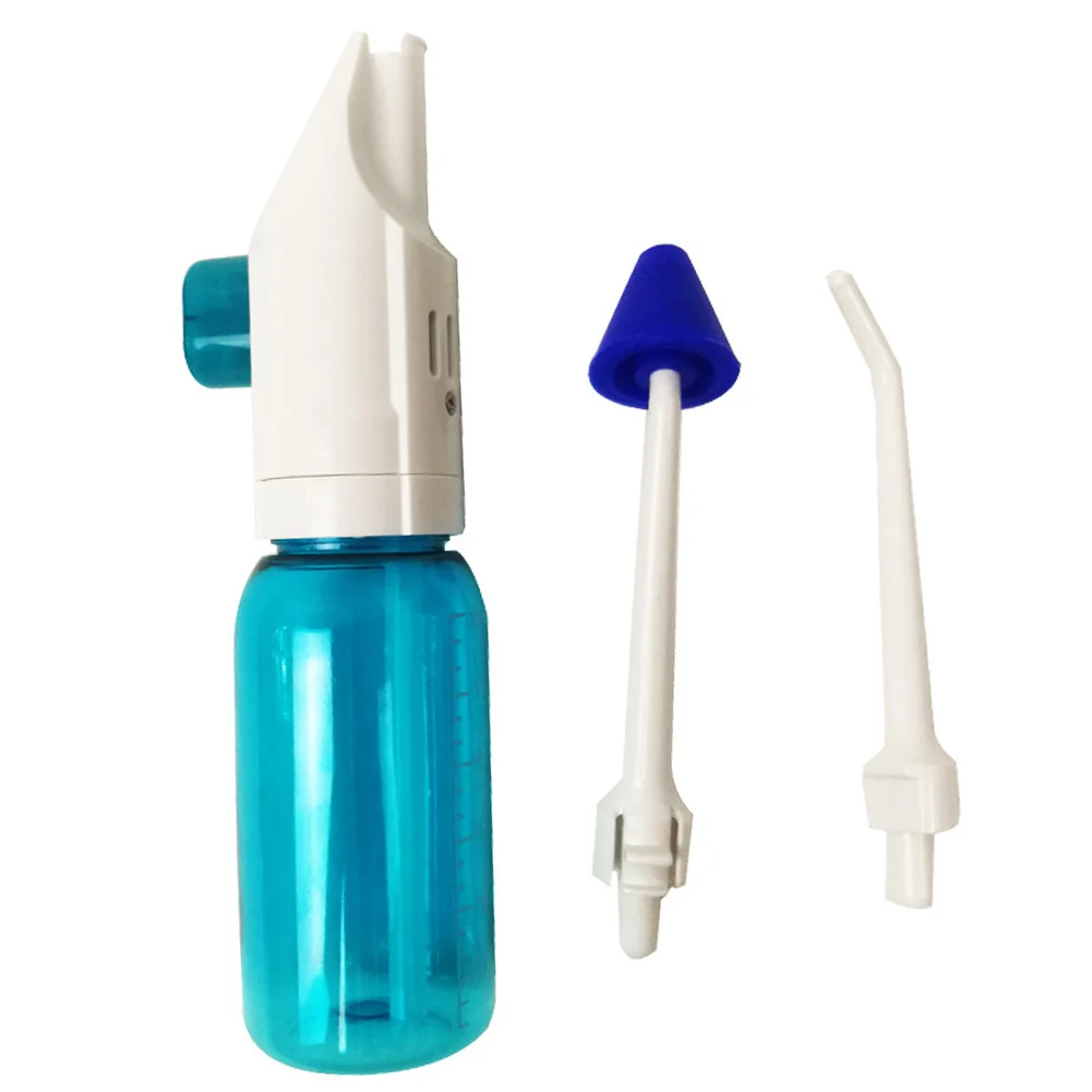 

90ml Portable Oral Irrigator Clean Water Dental Floss Tooth Irrigation Manual Water Dental Cleaner No Electricity