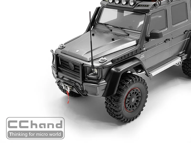 

RC Crawler parts TRX-4 TRX-6 4X4 6X6 G63 G500 metal mesh three grille guards uption upgrade
