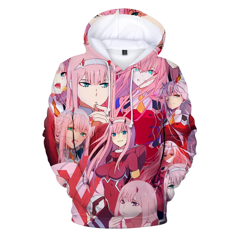 

Darling In The Franxx Men Women Hoodies Sweatshirts Zero Two Hoodie Harajuku Graphic Anime Zero Two 3d Hoodie Clothes Aesthetic