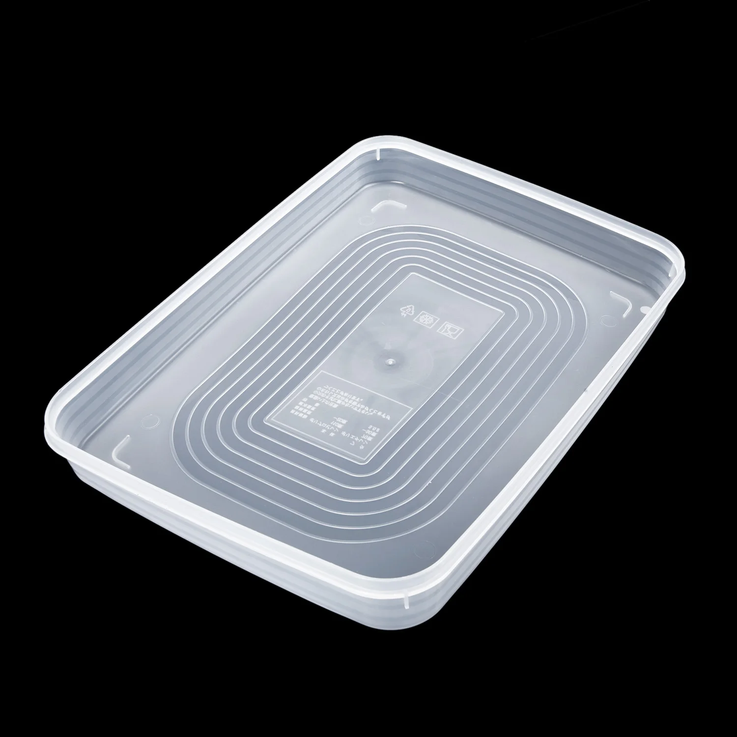 

Dining Kitchen Large Storage Food-grade Dumpling Box Non-stick Tray Container