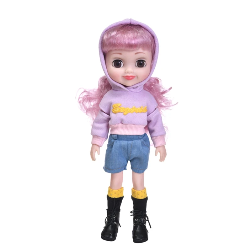 

40cm Realistic Sleeping Doll Soft Toy with Makeup Lifelike Educational Reborn Boutique Collections Kids Girls Party Gift