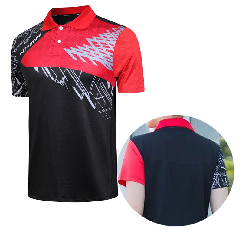 Free print new badminton sport shirt , t-shirt table tennis women ,tennis t-shirt men ,tennis shirts for men,volleyball t shirt