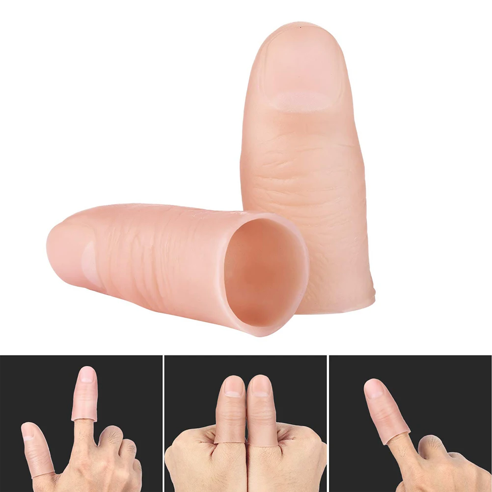 20 шт./лот приближающие Исчезающие фокусы на палец реквизит игрушки смешная