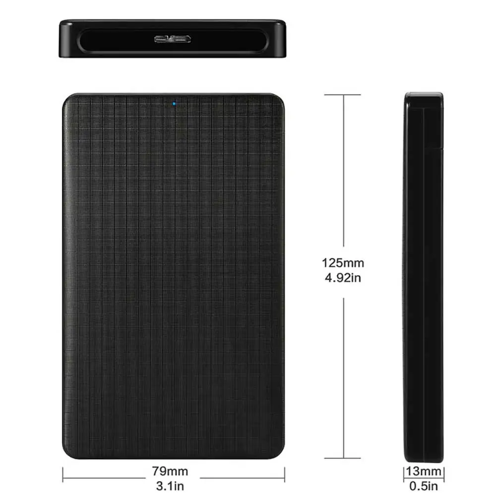OULLX HDD чехол Портативный 2 5 дюймов внешний жесткий диск Sata USB 3 0 диски с микро