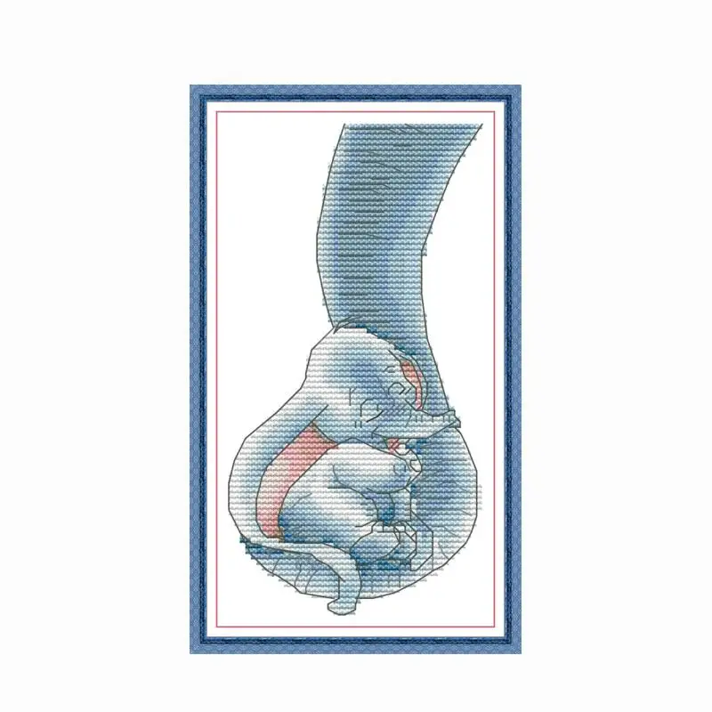 

Набор для вышивания крестиком Joy Sunday, Маленький милый слон, 11CT 14CT, счетная ткань, рукоделие, Декор