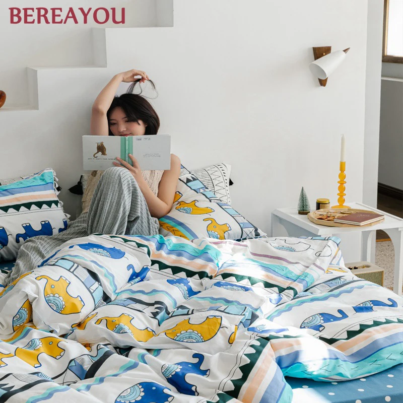 Постельное белье в богемном стиле 100% хлопок простыня для кровати скандинавский