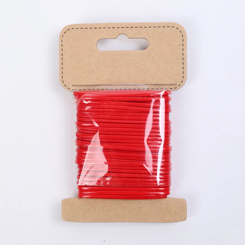 Вощеный хлопковый шнур шириной 2 мм вощеная нить веревка ремешок сделай сам