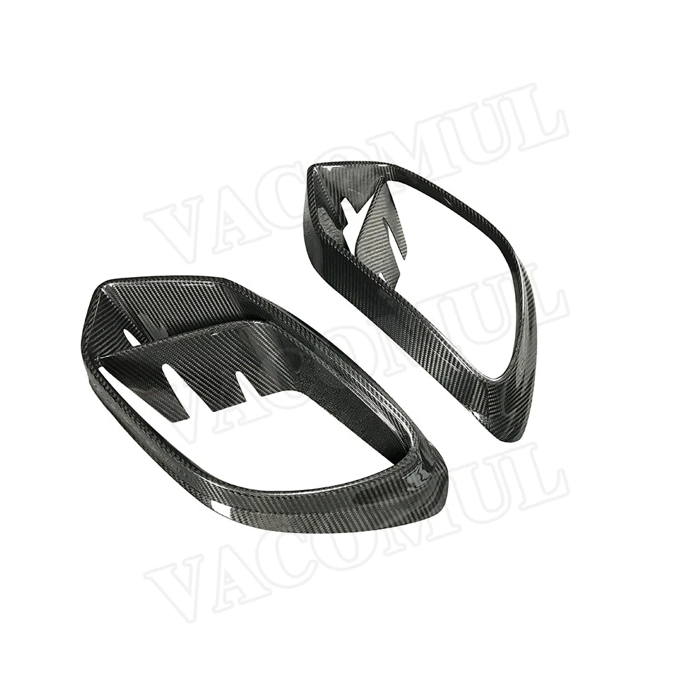 Сухой углеродного волокна переднего бампера противотуманная фара