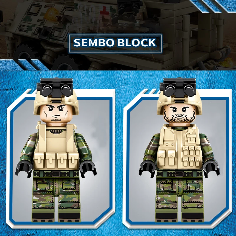 

Military Armored Ambulance Model Kit Children Diy Educational Assembled Building Blocks Bricks Boys Toys Kids Birthday Gift