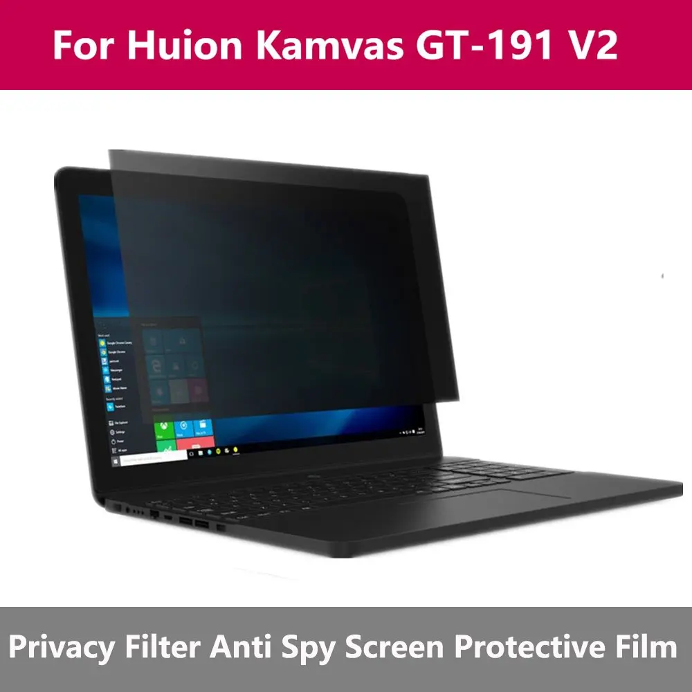 Анти блики антивирусный Тетрадь защитная пленка для Huion Kamvas GT 191 V2|Протекторы и