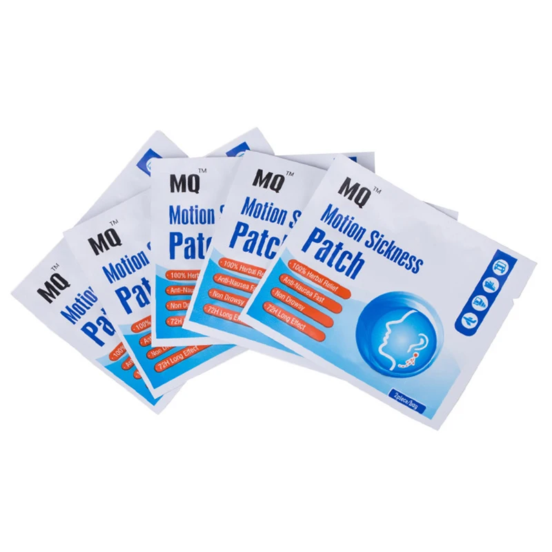 20pcs Daily Anti-dizziness Patches Car Anti Motion Sickness Patch Herbal Medical Plaster Preventing Traveling Long Effect Relif | Красота и