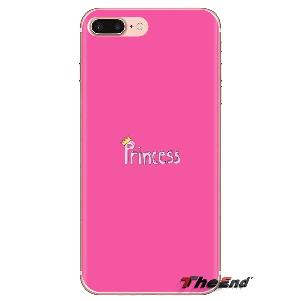 Прозрачный мягкий чехол Крышка розовая корона принцессы для Xiaomi Mi3 samsung A10 A30 A40 A50