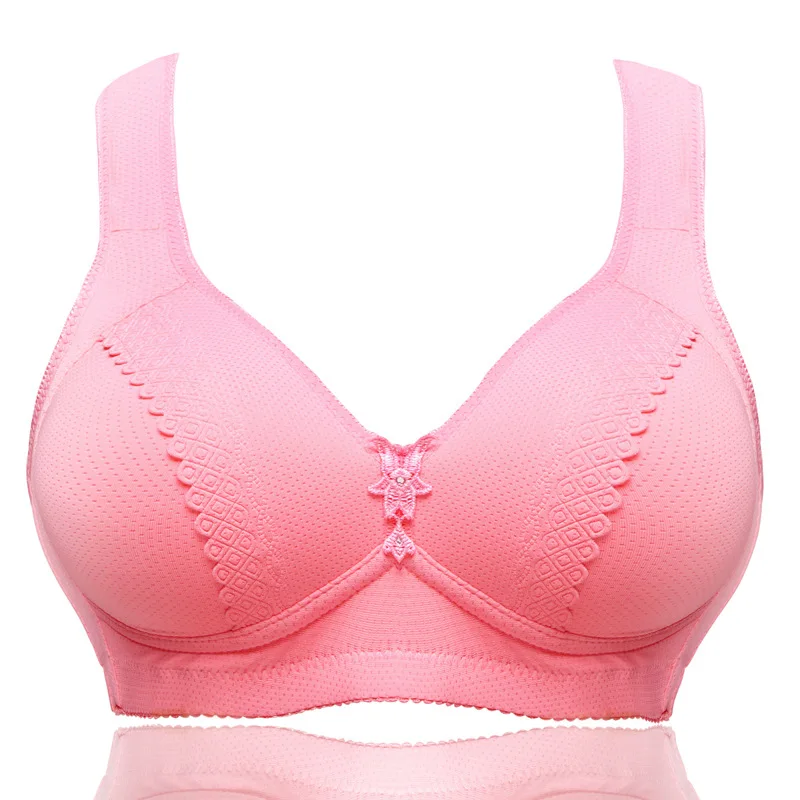

Plus Size Seamless Underwear Woman Lingerie Wire Free Women Wireless Bras Underwear Push Up Bras Ladies Full Cup Brassiere