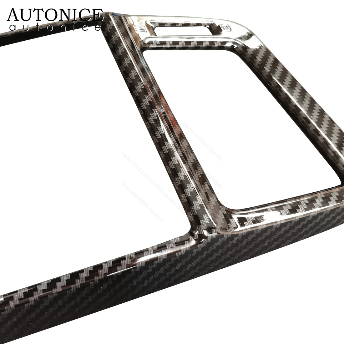 

Carbon Fiber Color Consoles Air Conditioning Dashboard Vent Trim for Toyota RAV4 2013 2014 2015 2016 2017 2018