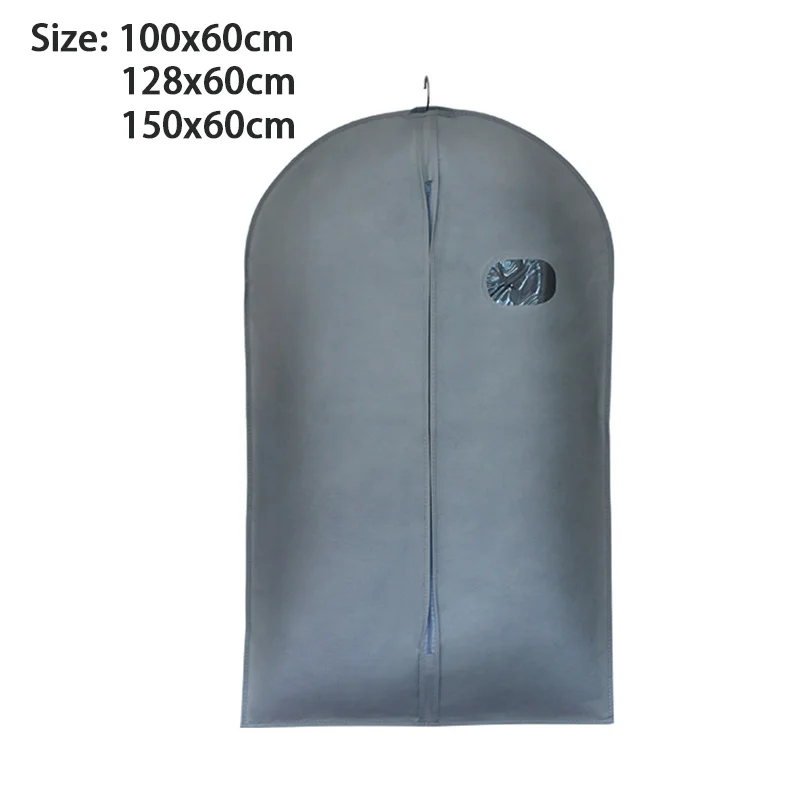 

Thickened Non-Woven Clothes Dust Cover Business Coat Storage Bag Household Suit Tuxedo Dustproof Storage Bag