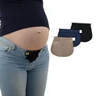 Новые брюки однотонные пряжки пояс для беременных женщин эластичный удлинитель мягкие брюки ремень с удлиненной пряжкой