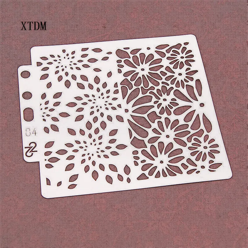 Лепестки подсолнечника пластиковые формы Щит DIY торт шаблоны для вырезания Полые