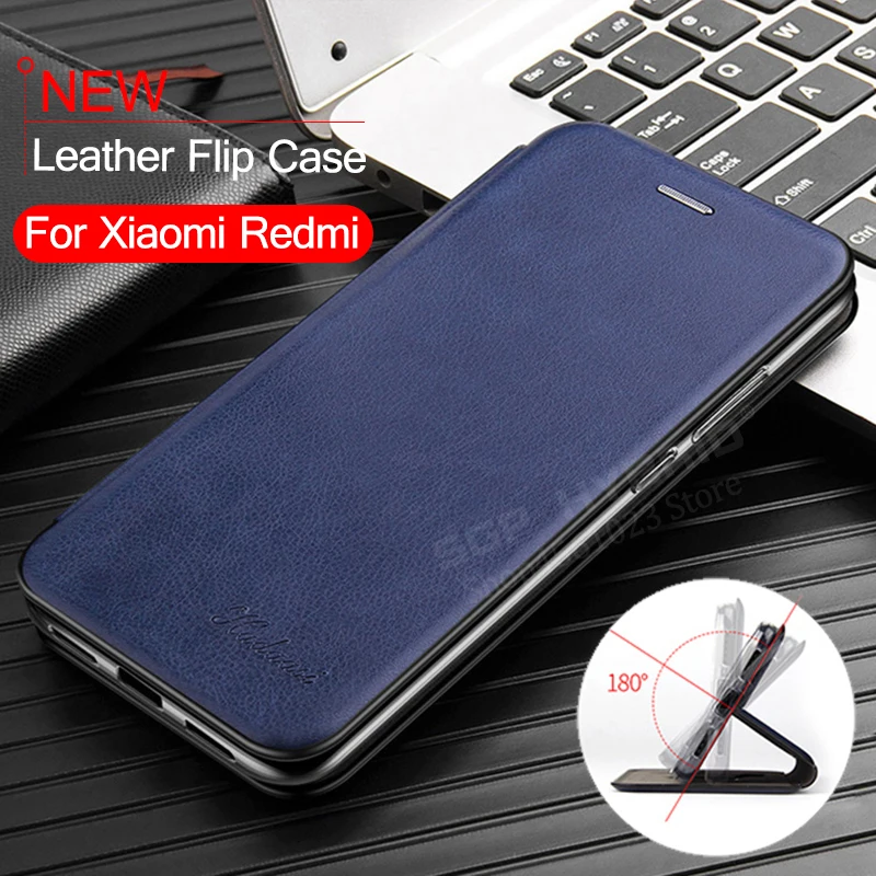 Кожаный чехол книжка для Xiaomi Mi Note 10 CC9 Pro E CC9E A3 9Lite Redmi 8t 8 7 6 5 t Note8t Note8 Note7
