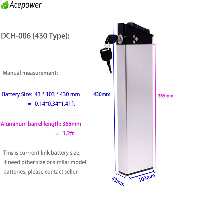 Складной Аккумулятор для электровелосипеда 48 В 10 Ач | Спорт и развлечения