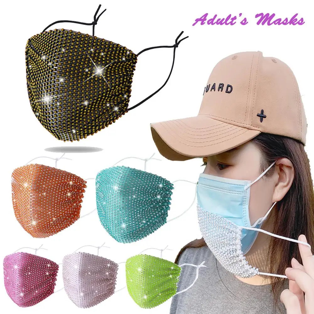 

Personalized Adult Exterior Decorative Mouth Mask Breathable And Beautiful Face Mask Adjustable Ear Buckle Masks