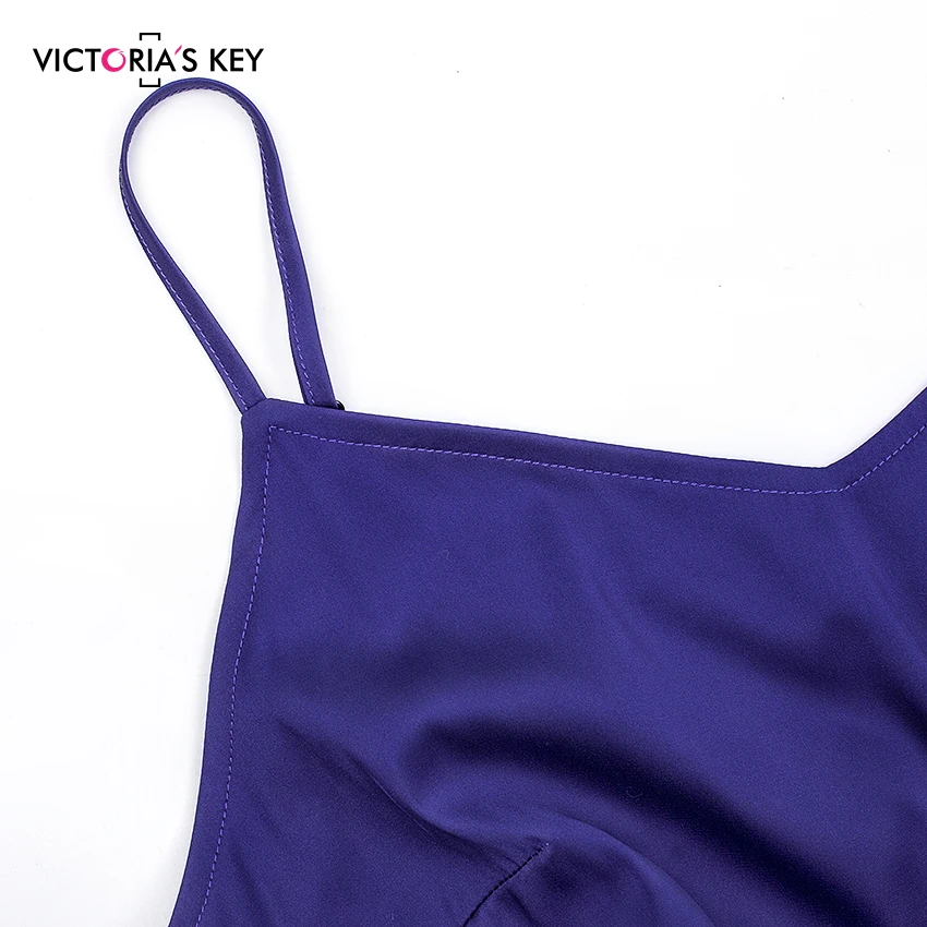 Женский пижамный комплект Suphis сексуальный темно-синий топ на бретельках