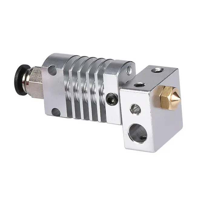 

Aluminum 3D CR10 Hotend Extruder Kit 24V 40W 1.75mm Printer Parts Replacement for Ender-3 CR10 P P3Y9