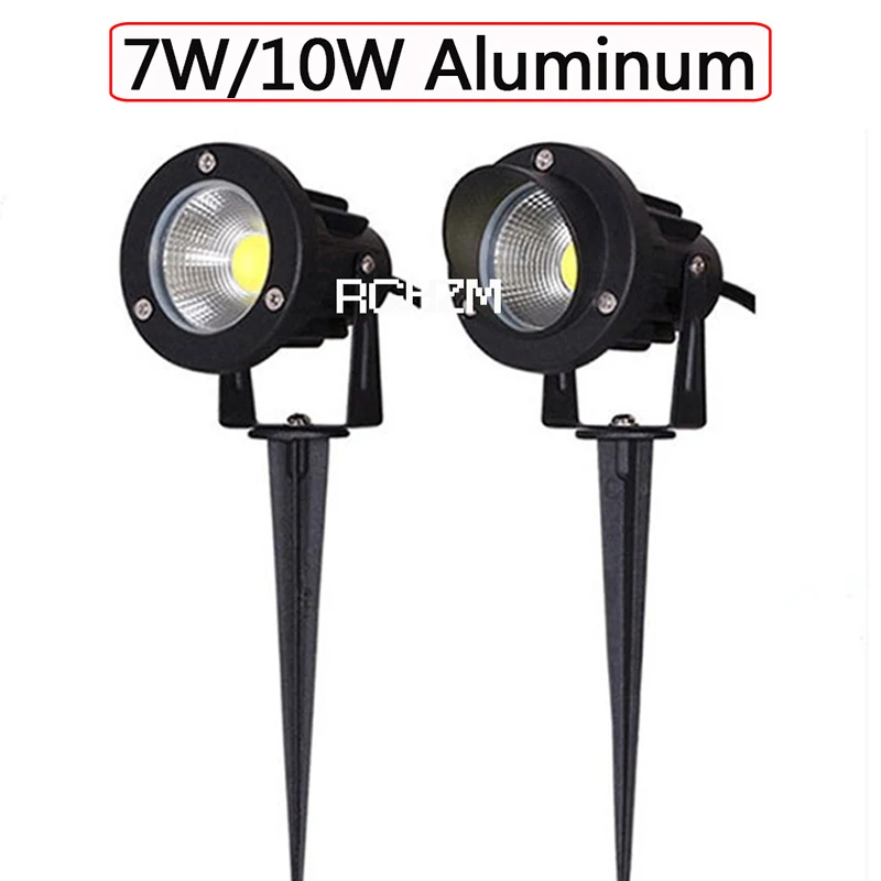 Новый стиль свет для сада COB Светодиодная лампа газона 220 В 110 в 12