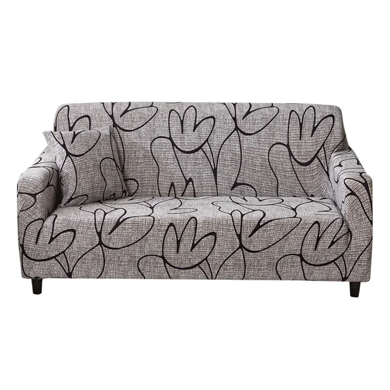 

Elastic Stretch Sofa Cover SlipcoversAll-inclusive Couch Case for Different Shape Sofa Loveseat Chair L-Style Need 2 Sofa Case