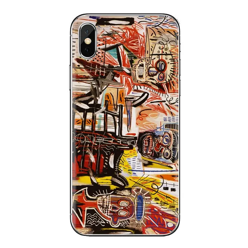 Чехол для телефона huawei Honor 7X V10 6C V9 6A Play 9 mate 10 Pro Y7 Y5 P8 P10 Lite Plus GR5 2017 Jean Michel Basquiat Artwork |