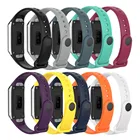 Мягкий силиконовый спортивный браслет eiEuuk, сменный ремешок для Samsung Galaxy Fit (SM-R370)