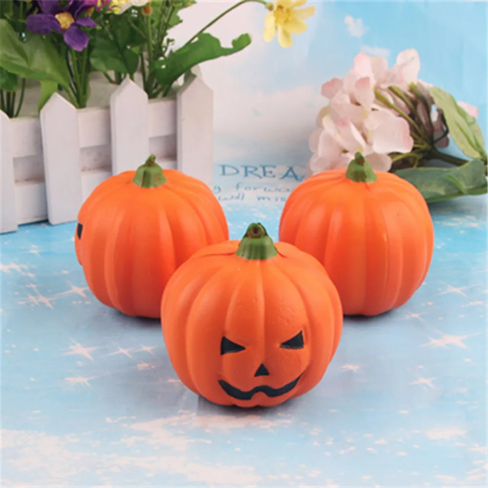 1 шт. искусственная тыква на Хэллоуин Имитация Поддельные реалистичные реквизиты