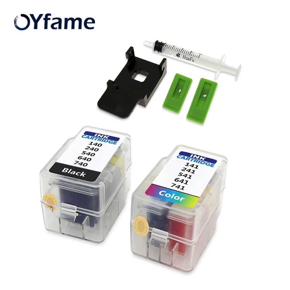 Смарт картридж OYfame 740 для Canon 741 совместимый чернильный PG740 CL741 MG3170 MG3270