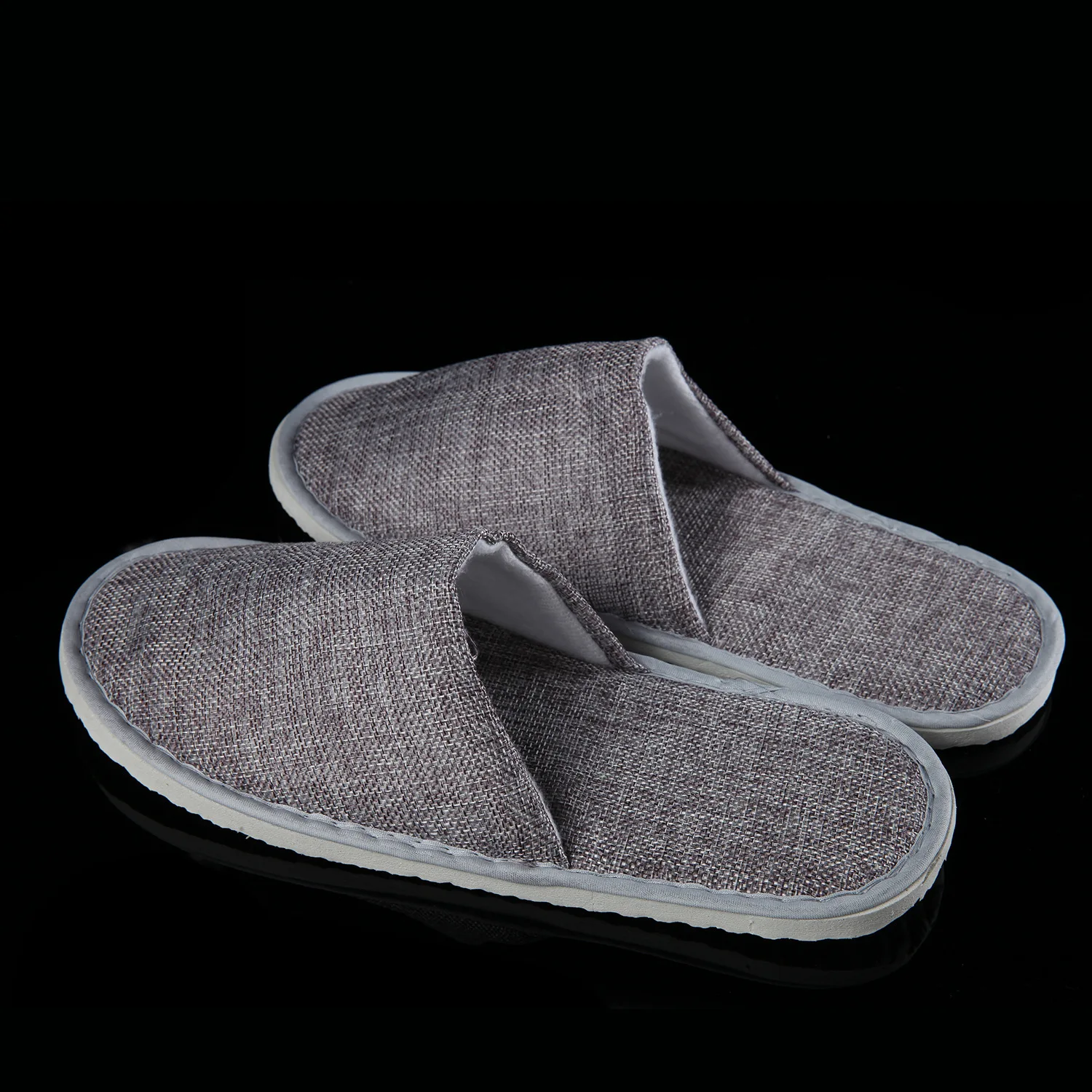 

10 Pair/Lot Hotel Star Hotel Disposable Slipper Non-slip Ventilation Eva Travel Hotel Indoor Guest Slippers White Shoes