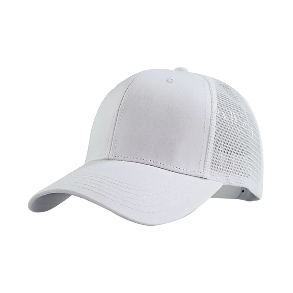 

1Pcs Unisex Baseball Cap Casual Gridding Cloth Snapback Hats For Men Women Outdoor Sport Hat