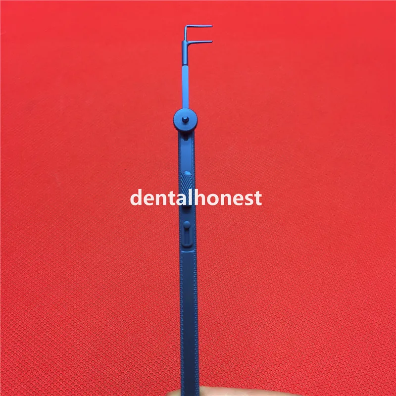 Титановый сплав 1 шт. косоглазий крючок 150 мм офтальмологический прибор для