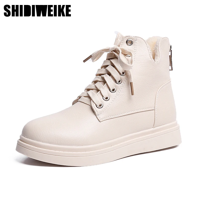 2019 г. Новые модные ботинки женские ботильоны черного цвета кремово белого на