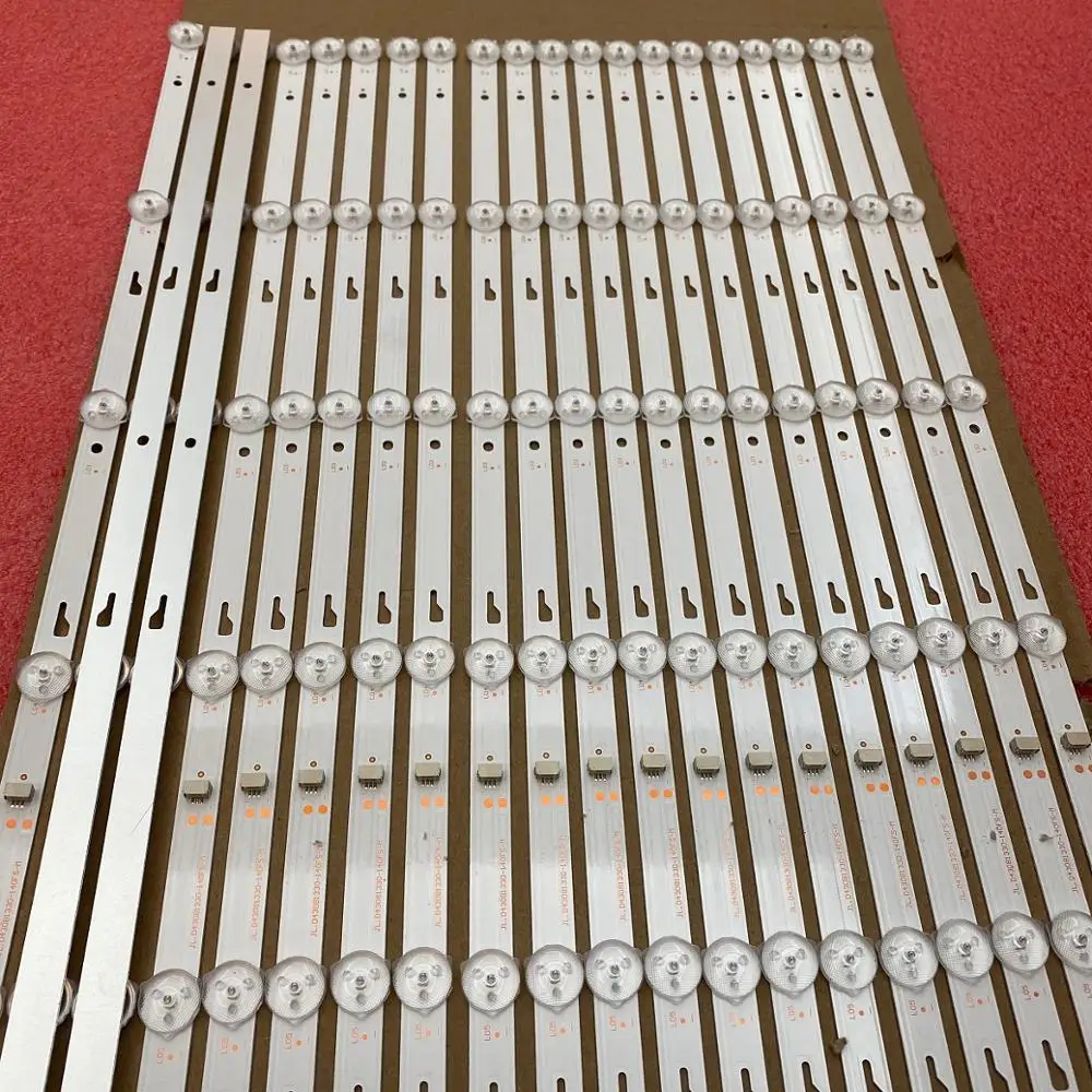 30 шт./лот 8LED 755 мм Светодиодная подсветка для TCL 43L1600C 43L2600C 43L26CMC L43E9600 JL.D43081330 140FS M
