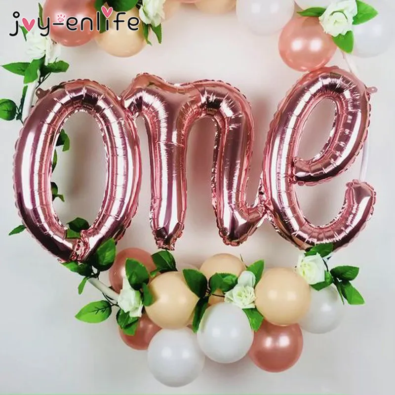 Jumbo ONE Script воздушный шар 40 дюймов цифры воздушные шары для маленьких мальчиков и