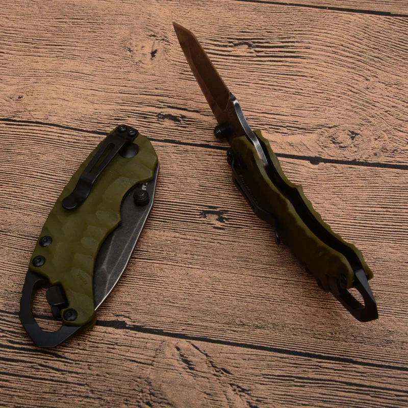 Kershaw 8750 Складной Карманный Походный нож 8cr13mov лезвие авиационная алюминиевая
