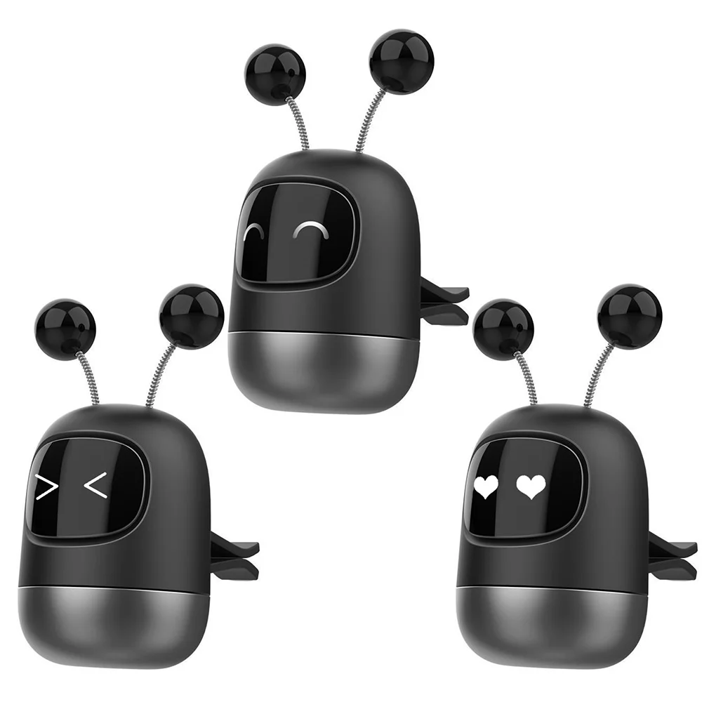 

Creative Car Air Freshener Perfume Cute Robot air outlet fragrance Clip Aromatherapy Car Ornaments Air Vent Freshener for Auto