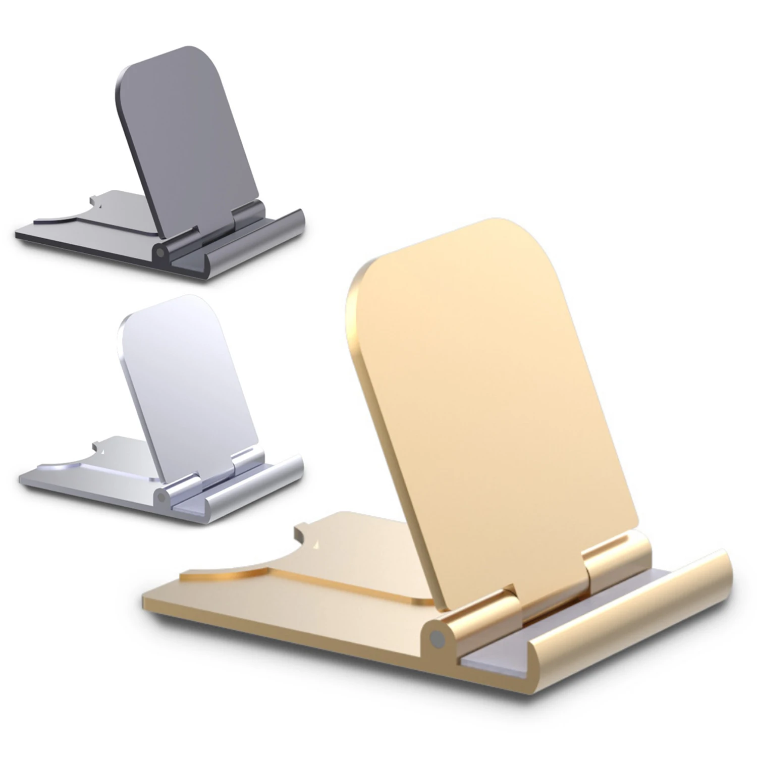 Портативный складной держатель для телефона и планшета Besegad подставка