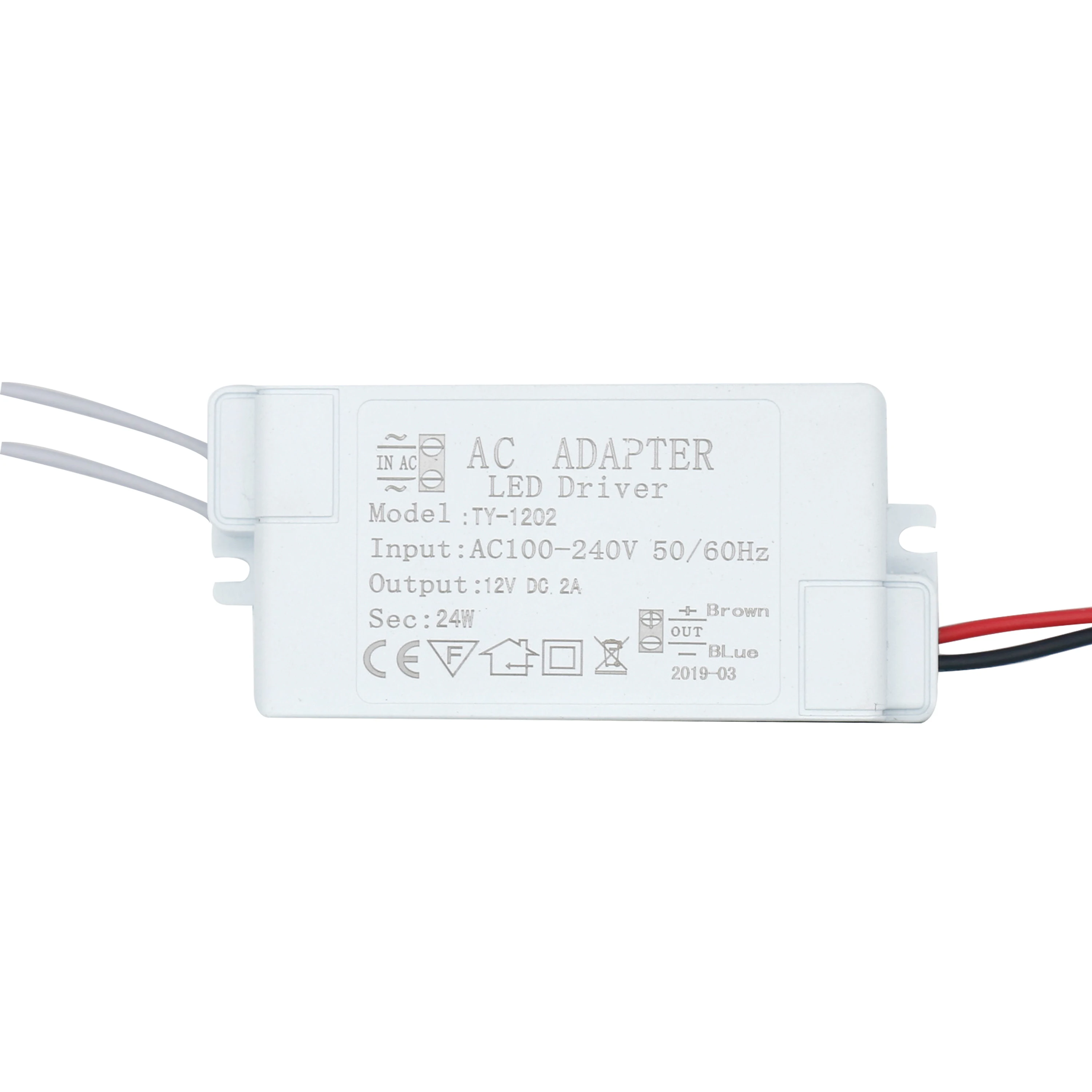 Светодиодный источник питания 12 В с чехлом для светодиодного s 220-12 1A2A3A светильник