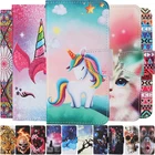 Чехол для Huawei P Smart 2021, Кожаный флип-чехол для Coque HW PSmart 2020 Plus PSmartZ 2019 Z, чехол-бумажник с рисунком